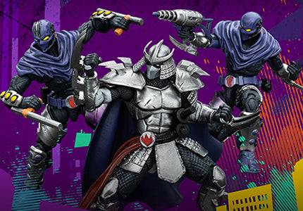 HiPlay JOYTOY TMNT Series: Shredder & Foot Clan A/B Action Figures