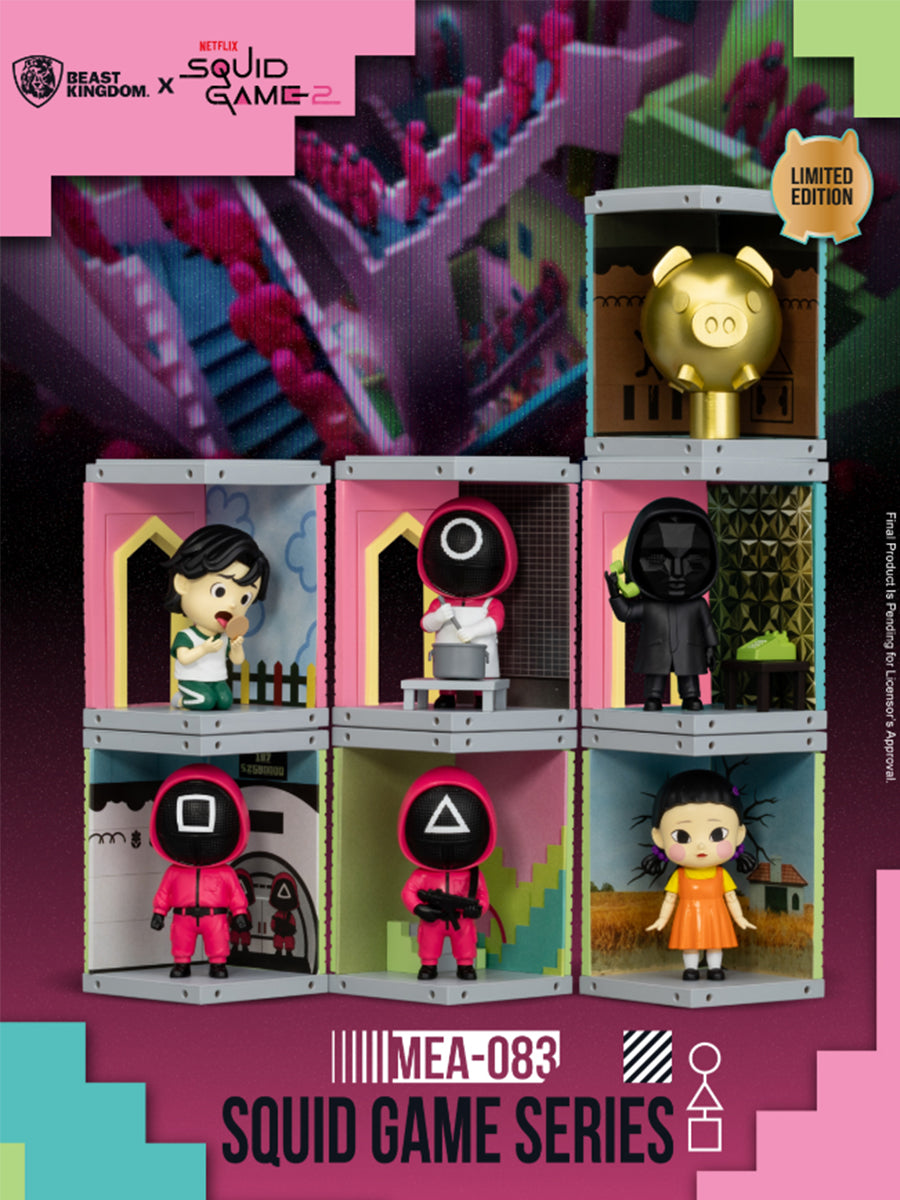 Beast Kingdom MEA-083 Squid Game Series Randomly Single Blind Box Figure