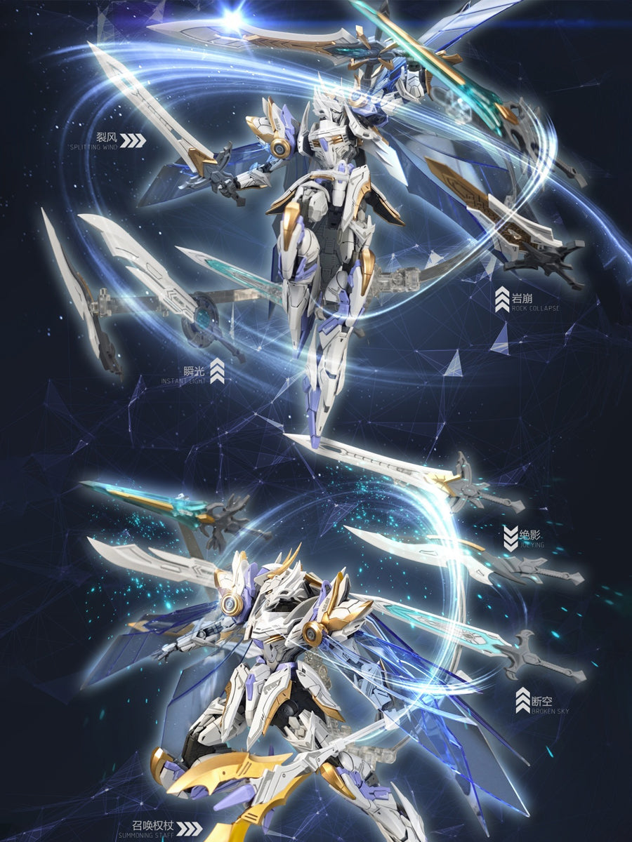 SNAA The Round Table Knight's SC-009 Divine Invoker Percival 1/44 Scale Assembly Model Kit