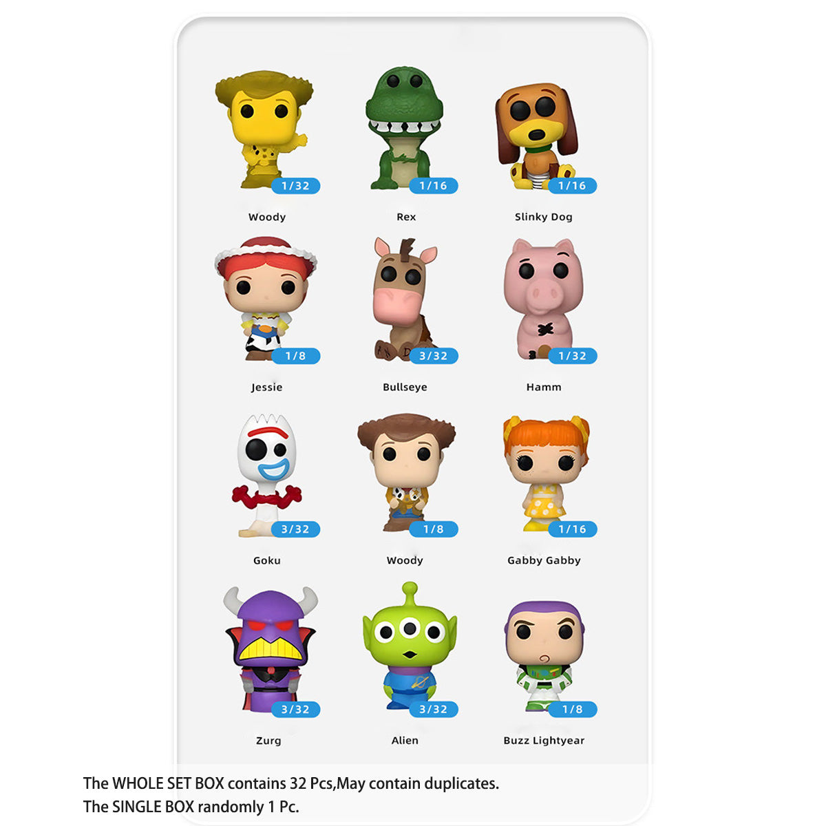 Funko Bitty Pop! Toy Story Single Figure Blind Box 76383