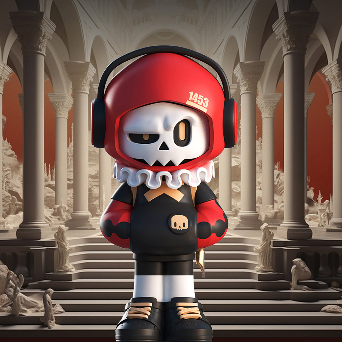 MR.BONE Mini 2 Generation Times Travel Series Blind Box Figure