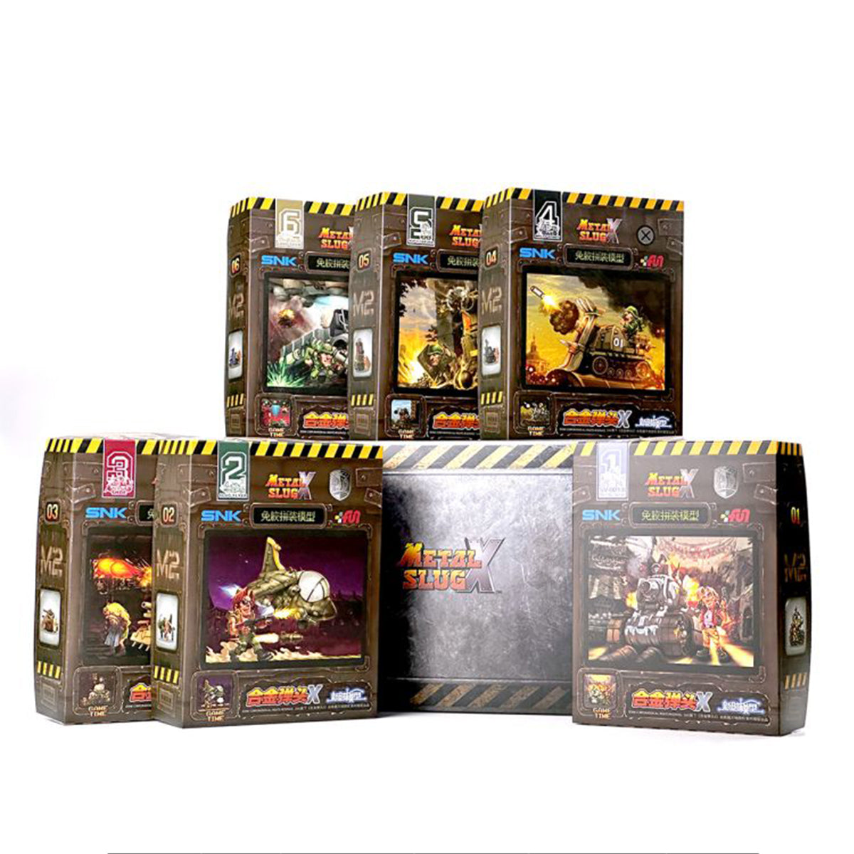 Xinshi Model Metal Slug X 6‑Piece Set Assembly Model Kits