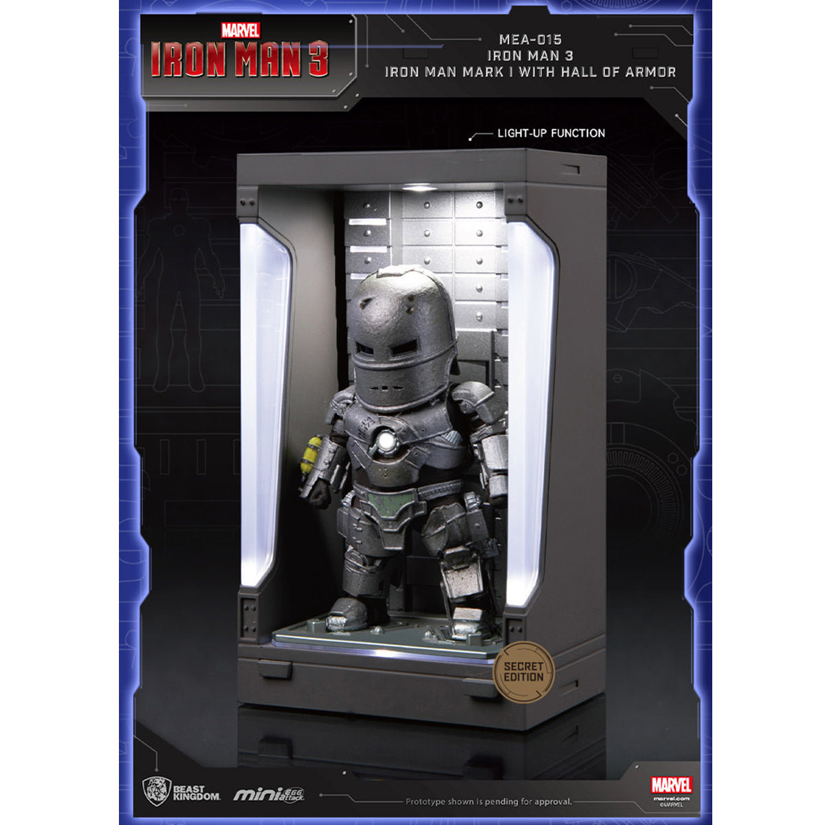 Beast Kingdom Iron Man 3 /Iron Man with Hall of Armor Blind Box (Single Box)