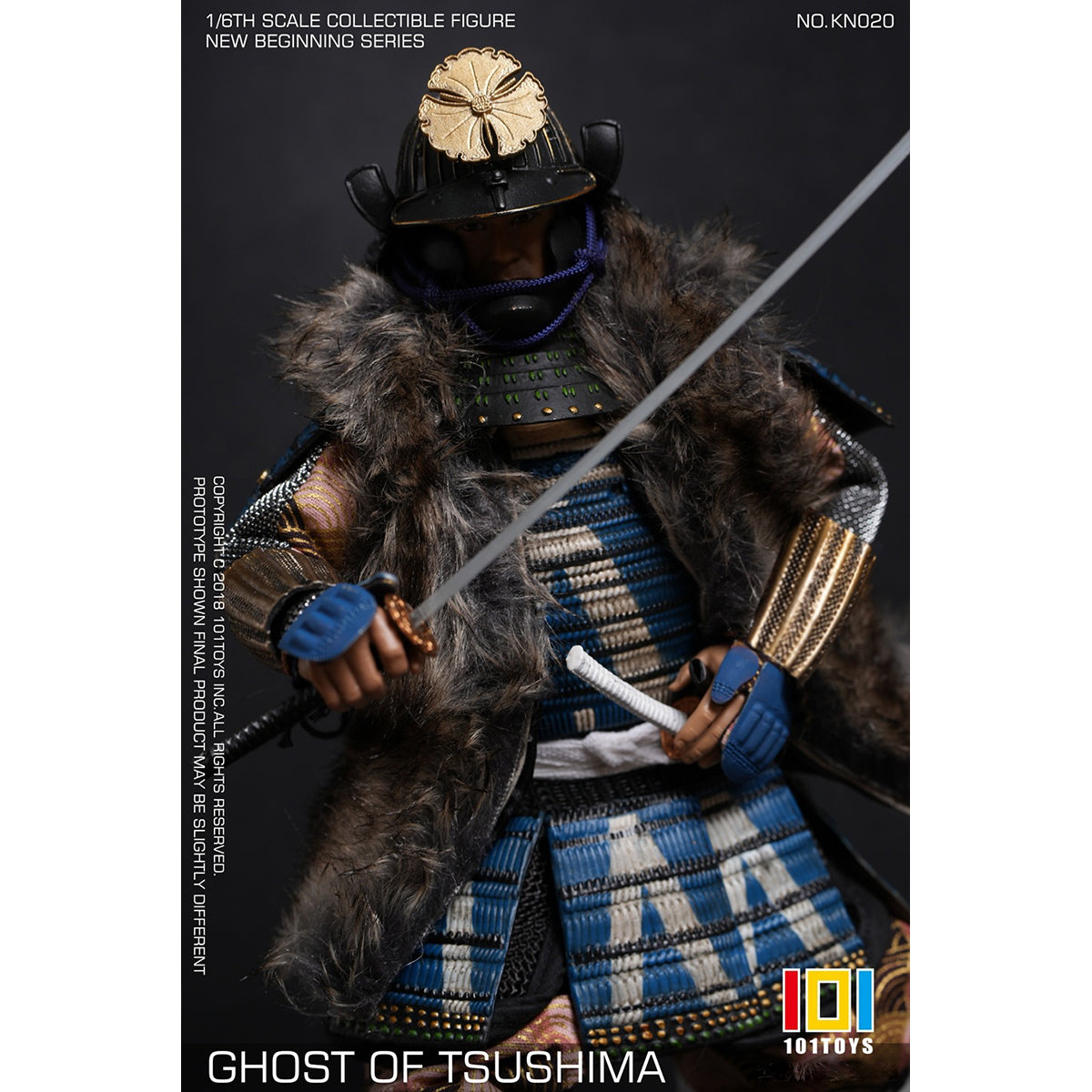 101TOYS KN023 GHOST OF TSUSHIMA Samurai 1/6 Scale New Beginner Series Action Figure