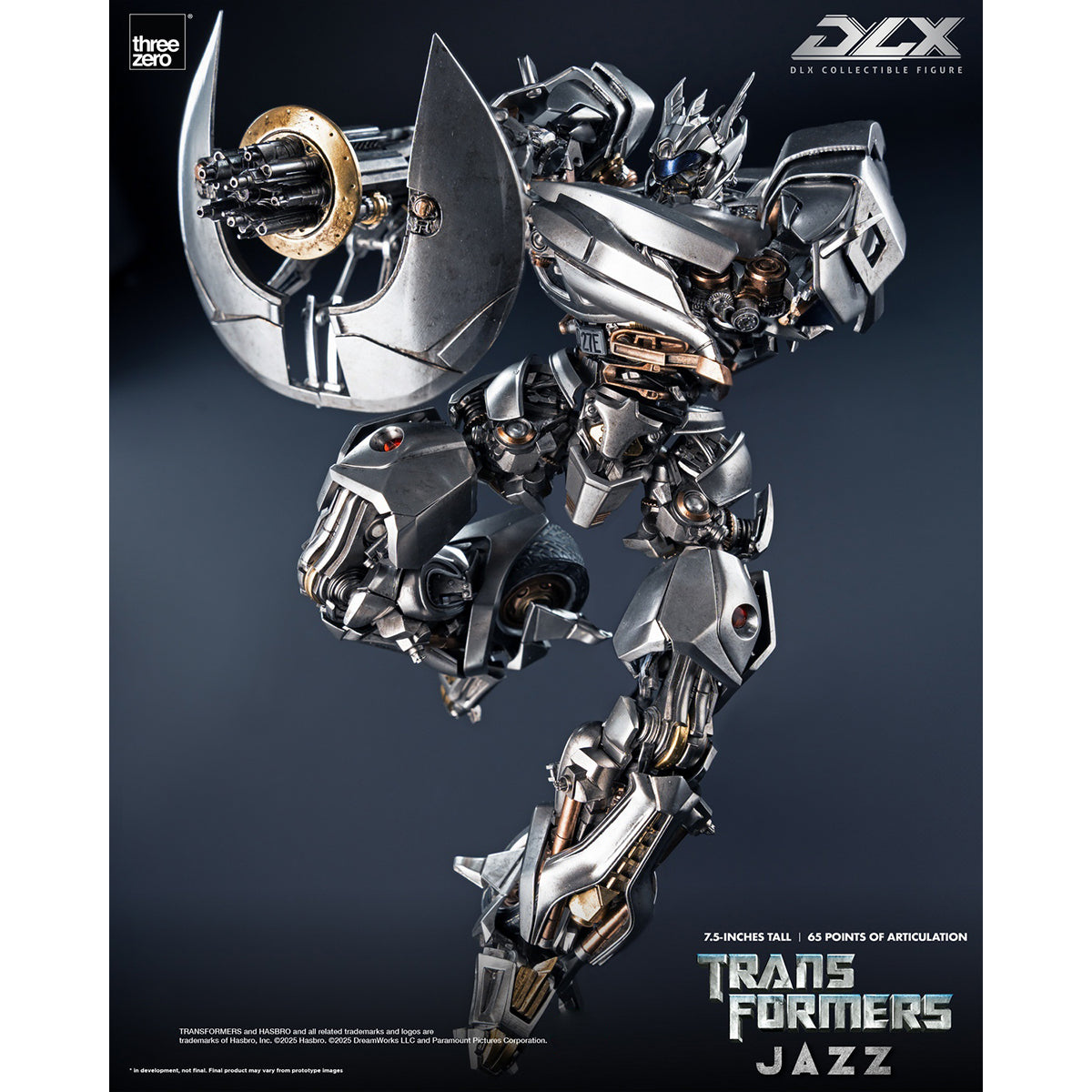 Threezero Transformers DLX Jazz Action Figure