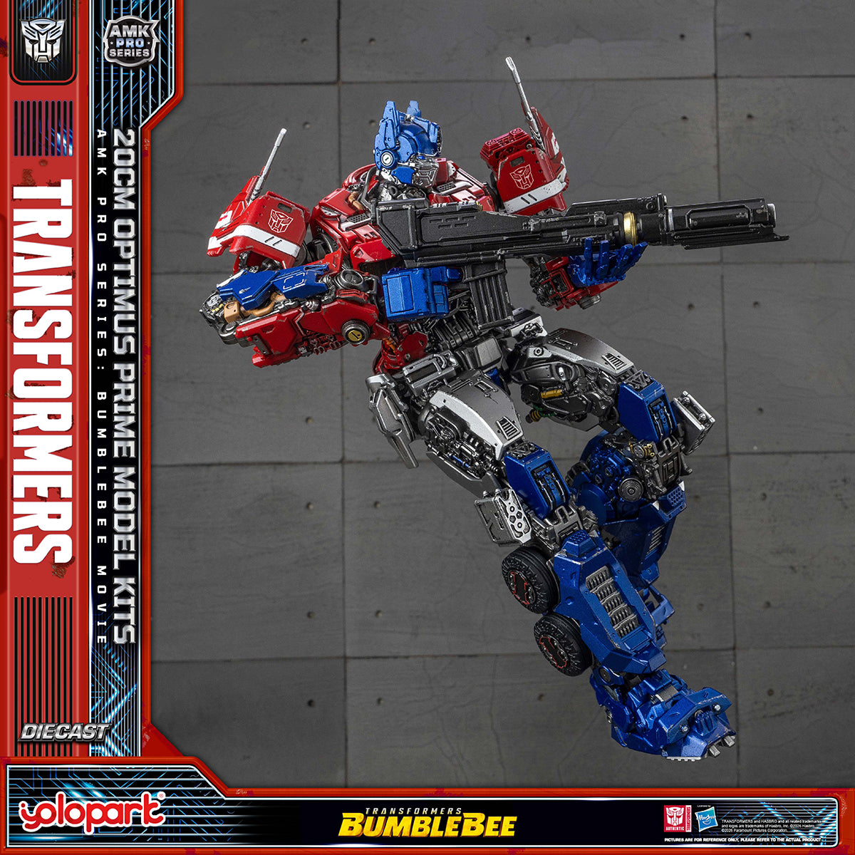 Yolopark Transformers: Bumblebee AMK PRO Series Optimus Prime (Set Version) Assembly Model Kits