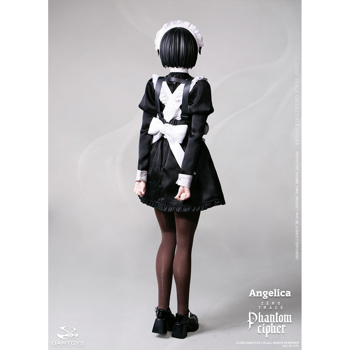 DAMTOYS Phantom Cipher - Zero Trace: Angelica 1/6 Scale Original Story Collectible Series Action Figure