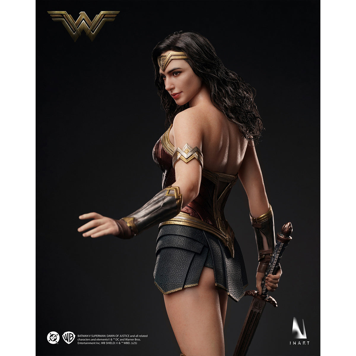 INART Batman v Superman: Dawn of Justice - Wonder Woman 1/6 Scale Action Figure
