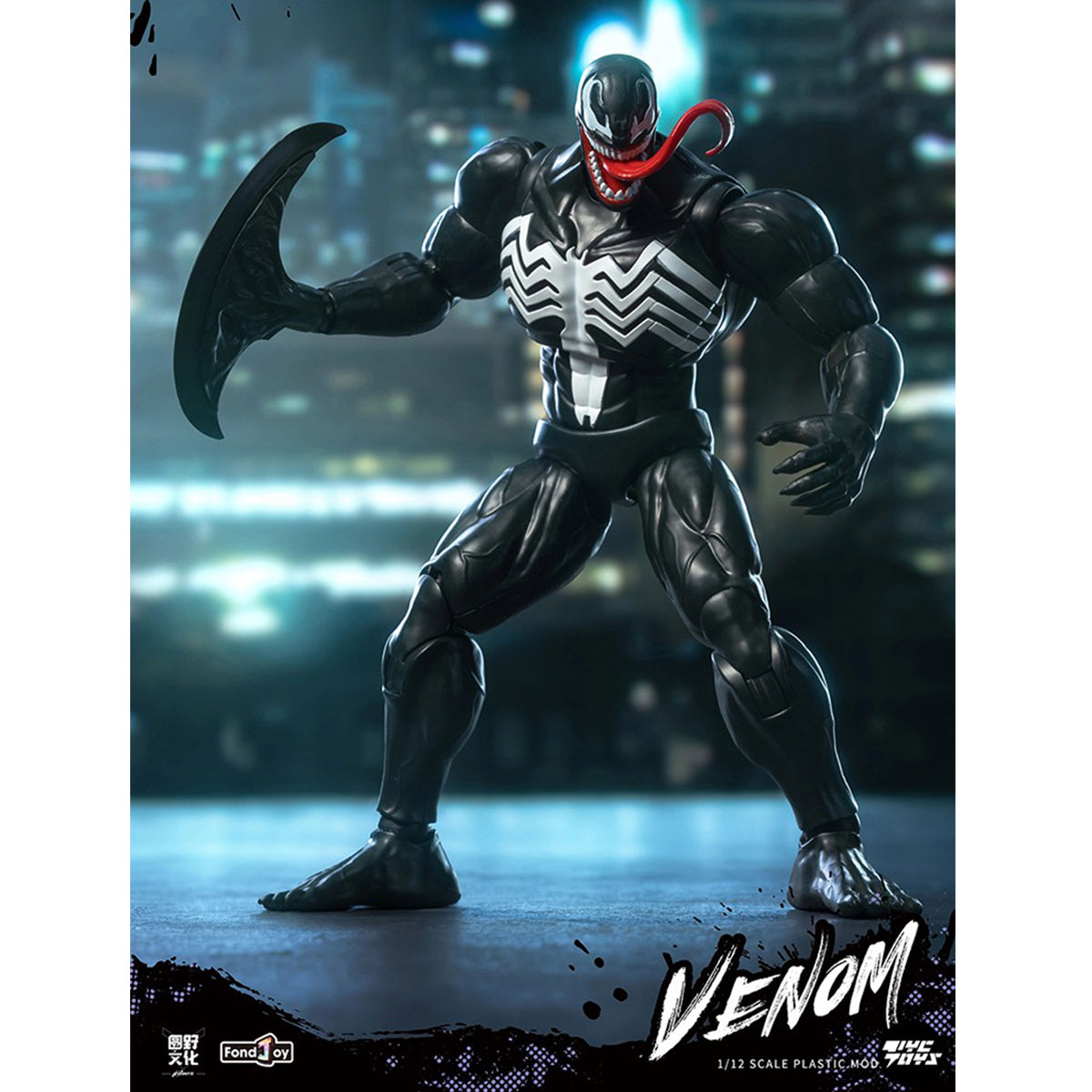(Only Shipped to the US) Fondjoy Movie Series Venom 1/12 Scale Model Kit
