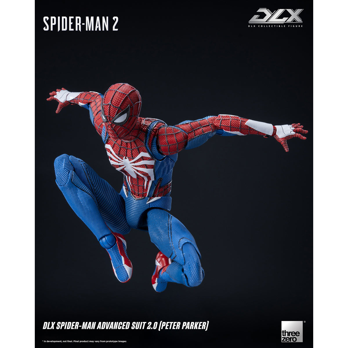 Threezero Spider-Man 2 DLX DLX Spider-Man Advanced Suit 2.0 (Peter Parker) Action Figure