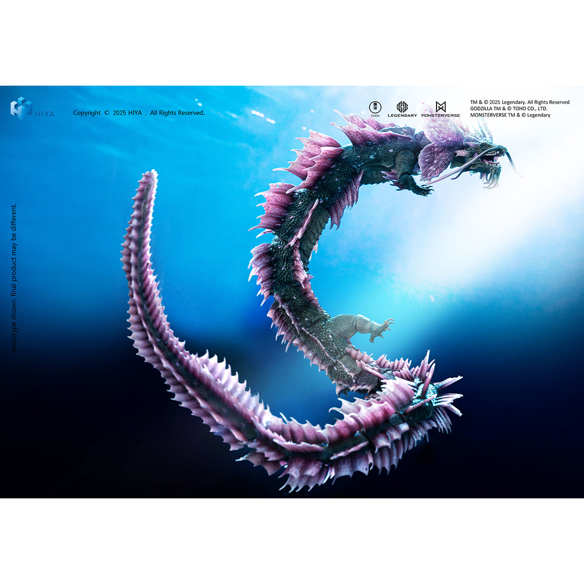 HIYA Godzilla vs. Kong: The New Empire - Tiamat EBG0182 Exquisite Basic Series Monster Action Figure