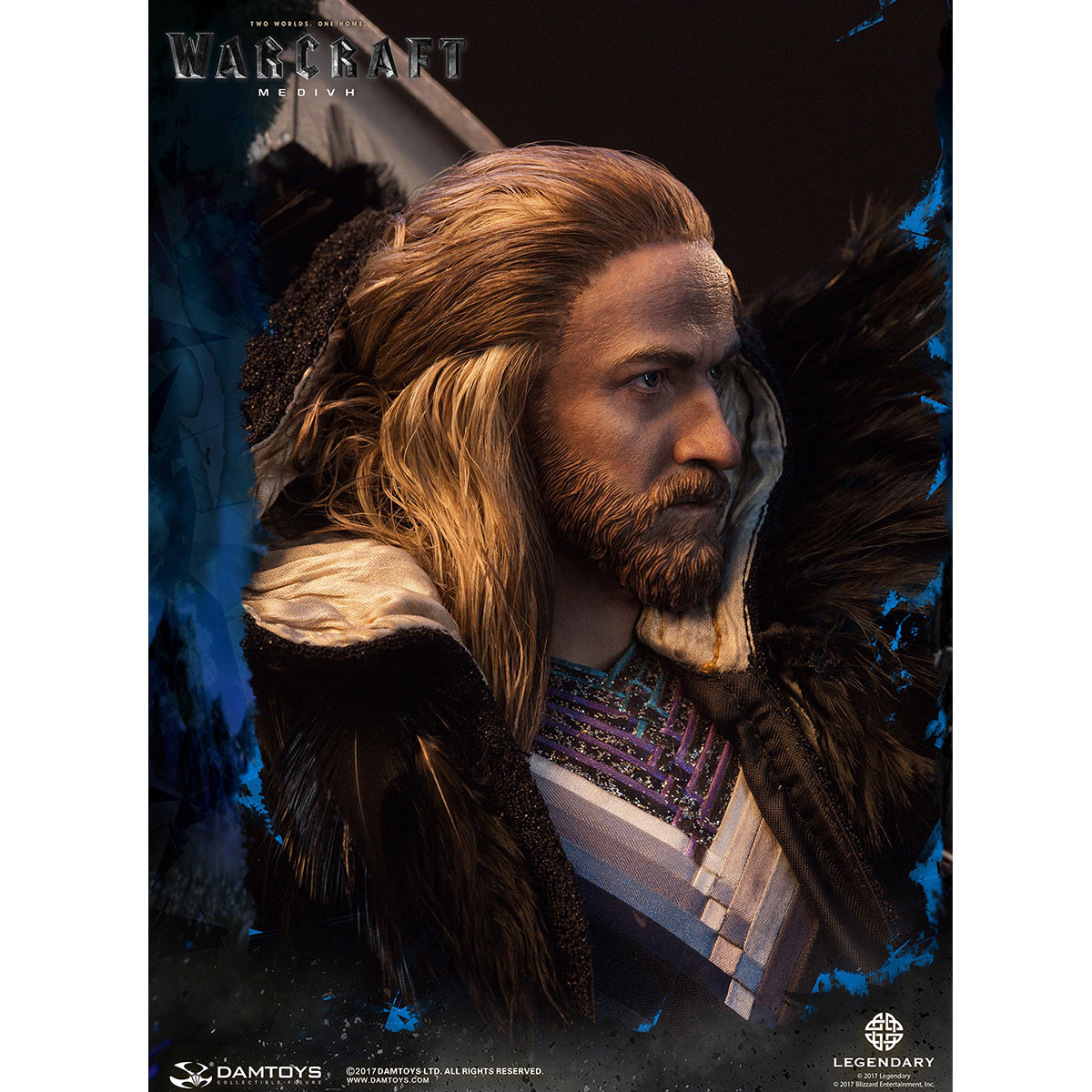 DAMTOYS Epic Series: Warcraft movie – Medivh 27-inch Premium Art Statue