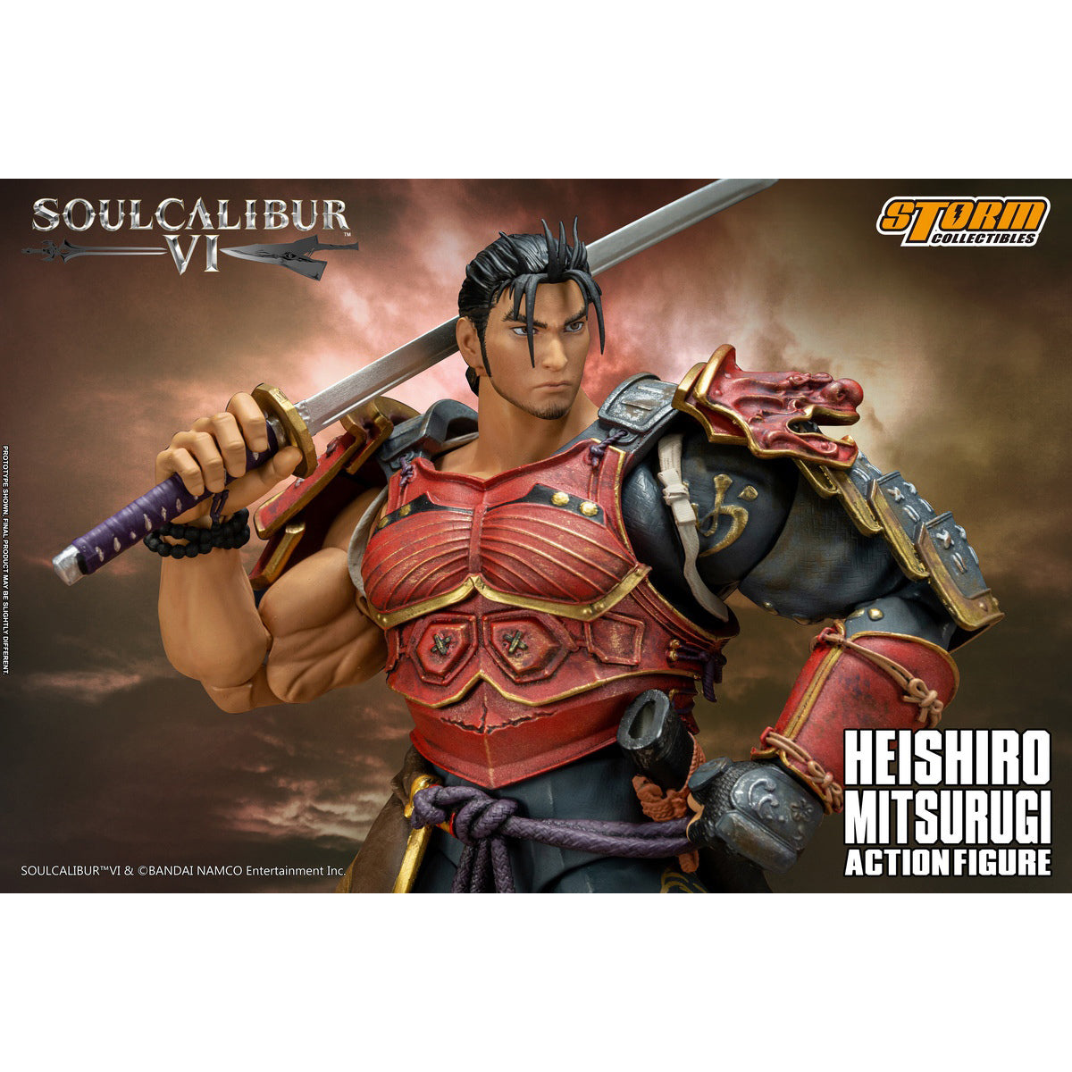 Storm Collectibles SOULCALIBUR VI: HEISHIRO MITSURUGI 1/12 Scale Action Figure