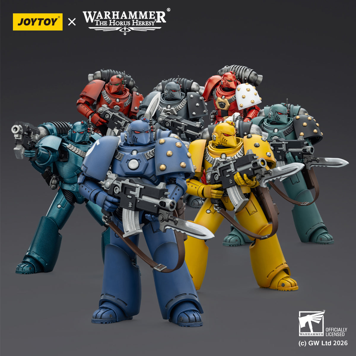JOYTOY Warhammer 40,000 Thousand Sons & Space Wolves & Sons of Horus &