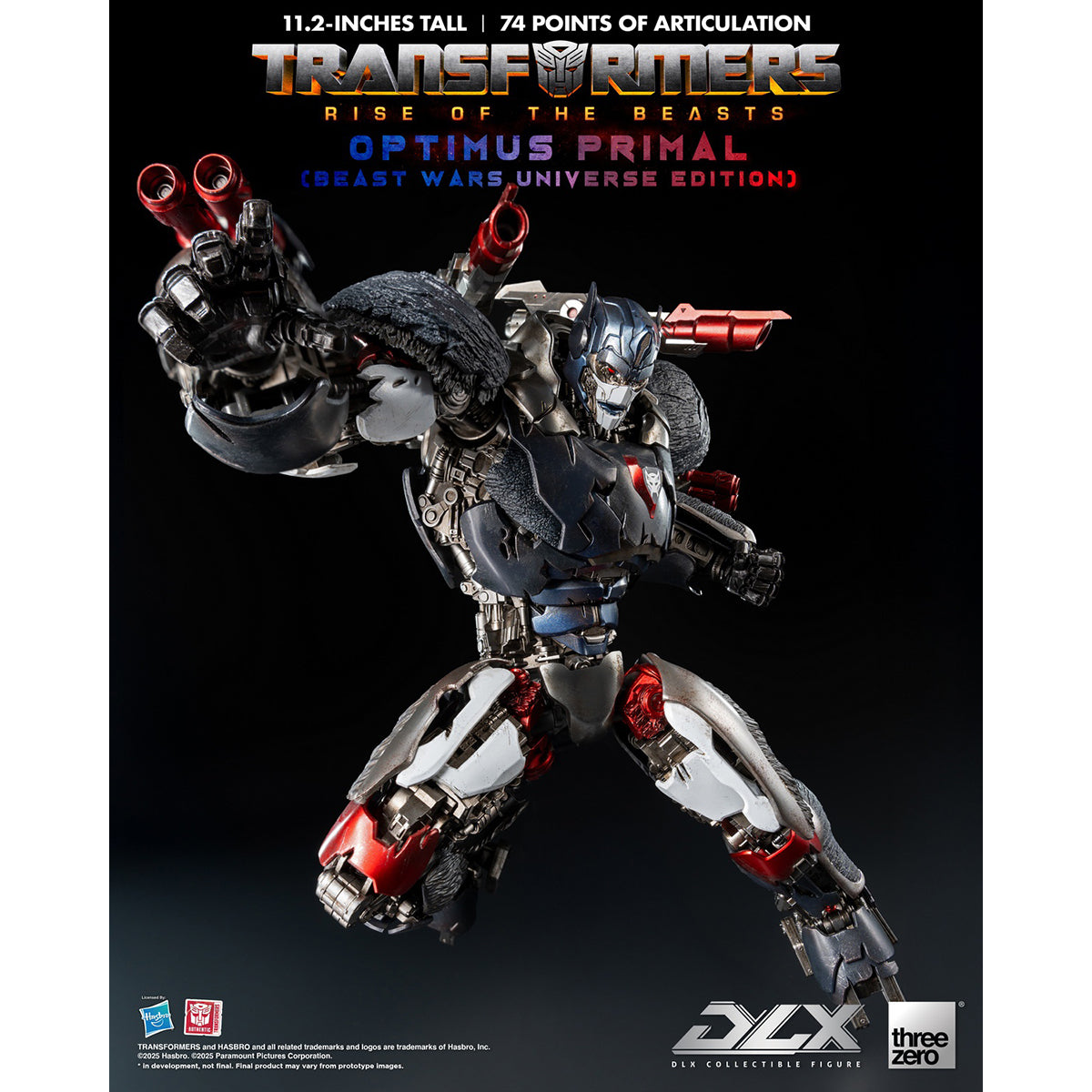 Threezero Transformers: Rise of the Beasts DLX Optimus Primal (Beast Wars Universe Edition) 3Z08850W0 Figure