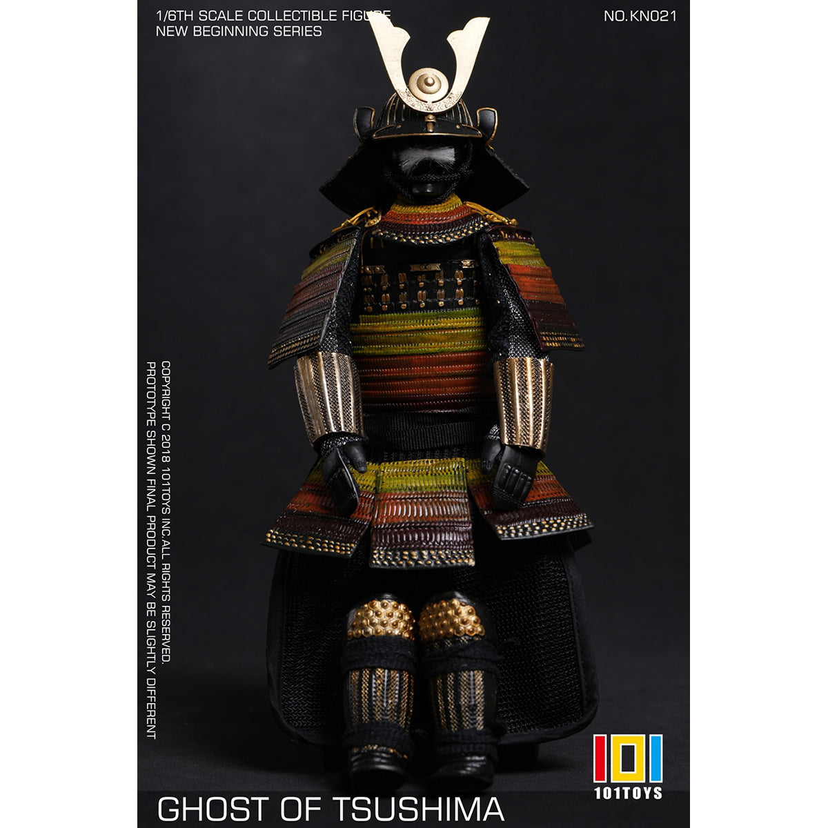 101TOYS KN023 GHOST OF TSUSHIMA Samurai 1/6 Scale New Beginner Series Action Figure