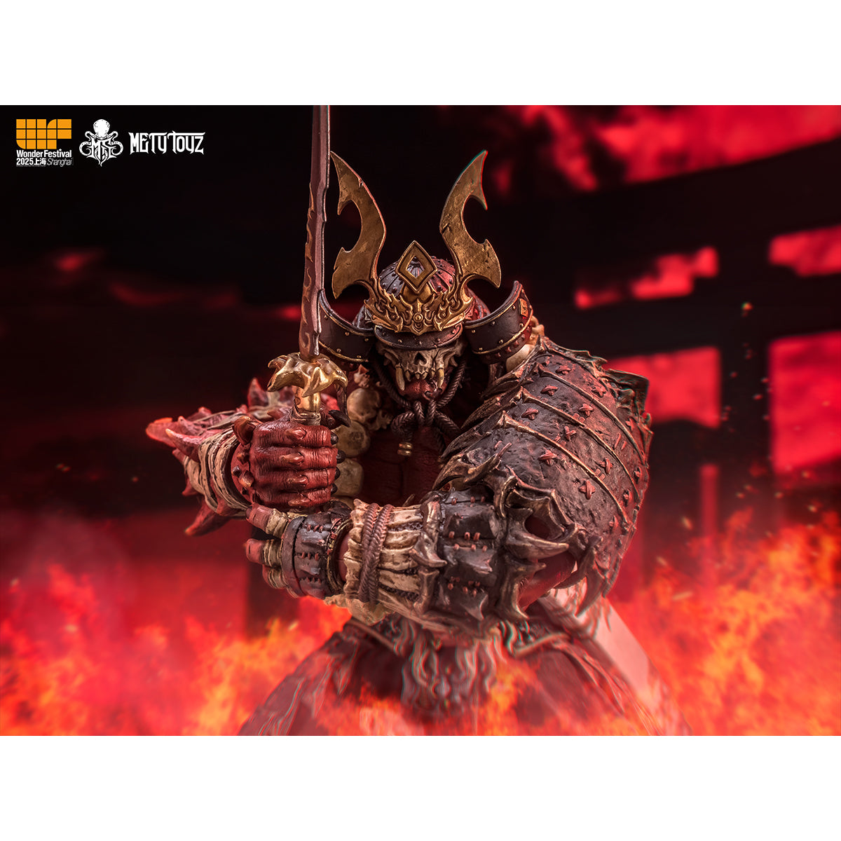 Metytoyz Adventurer's World Ghost Face Shura Takigawa Limited Edition 1/10 Scale Action Figure