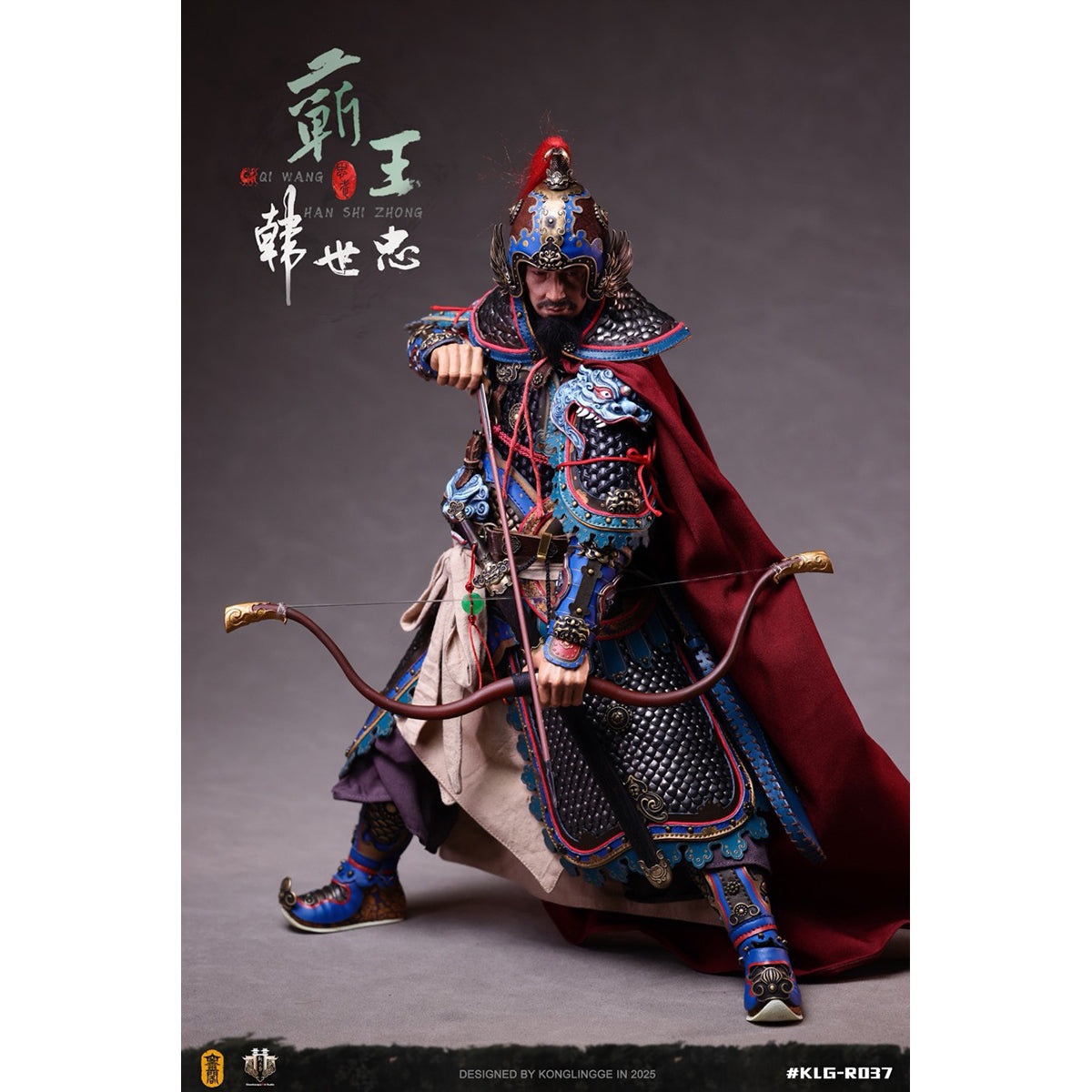 KONGLINGGE Zhongwu Han Shizhong KLG-R037 1/6 Scale Action Figure
