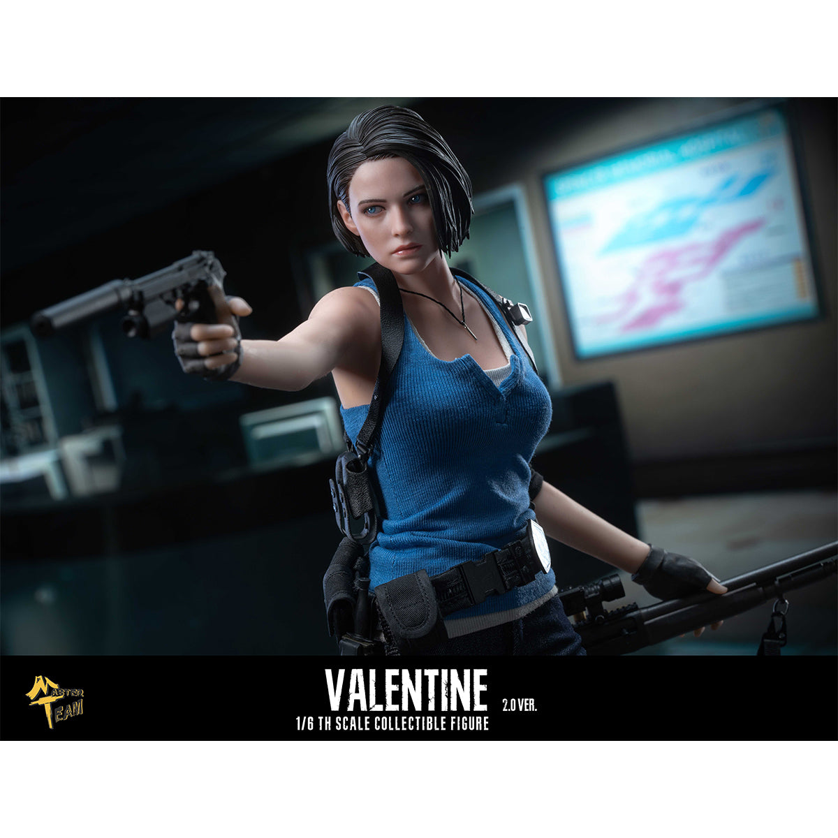 MasterTeam 1/6 Jill 2.0 Movable Eye Version Single Body Version Action Figure