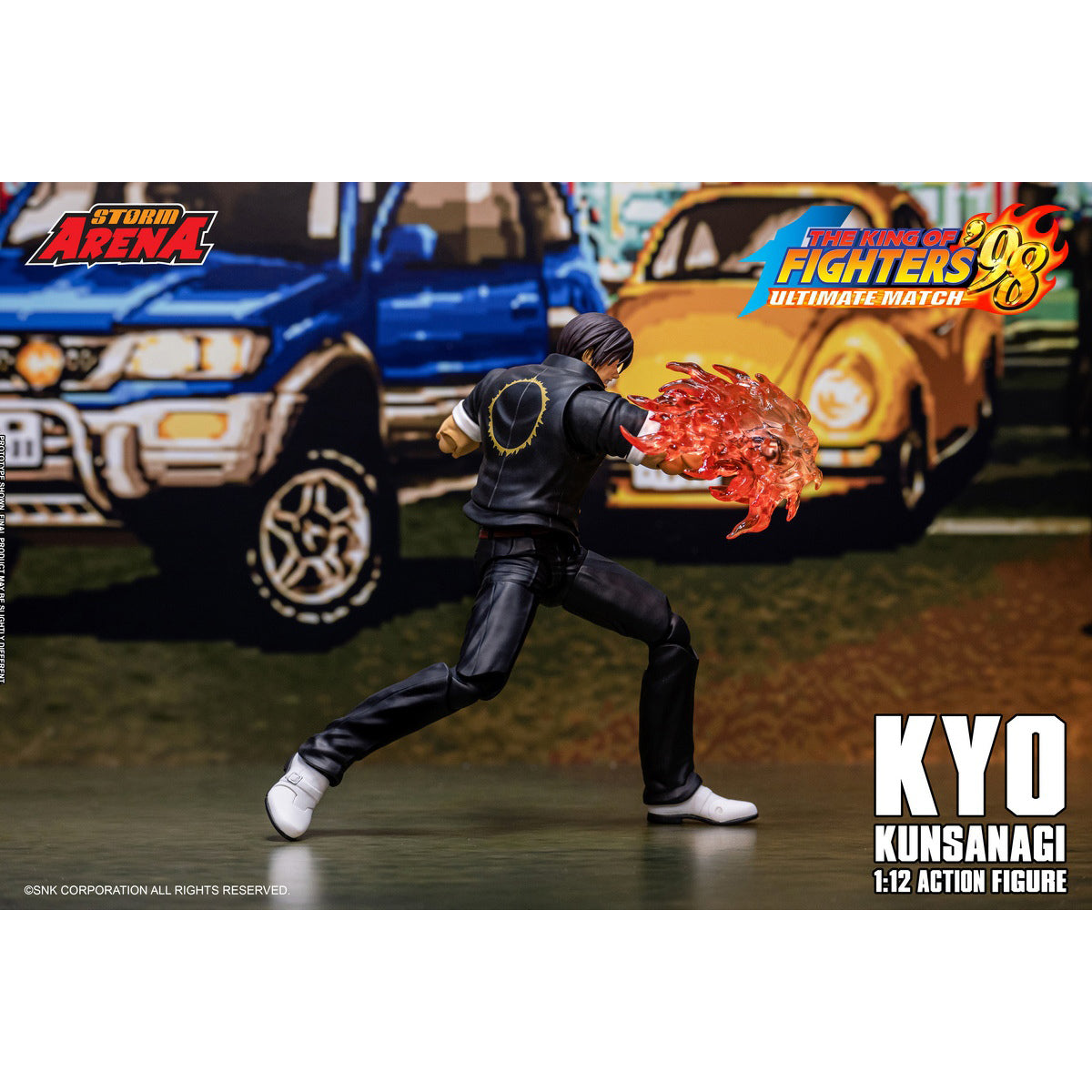 Storm Collectibles The King Of Fighters'98 UM KFSA01 Benimaru Nikaido Storm Arena KFSA02 Goro Daimon Storm Arena KFSA03 Kyo Kusanagi Storm Arena 1/12 Scale Action Figure