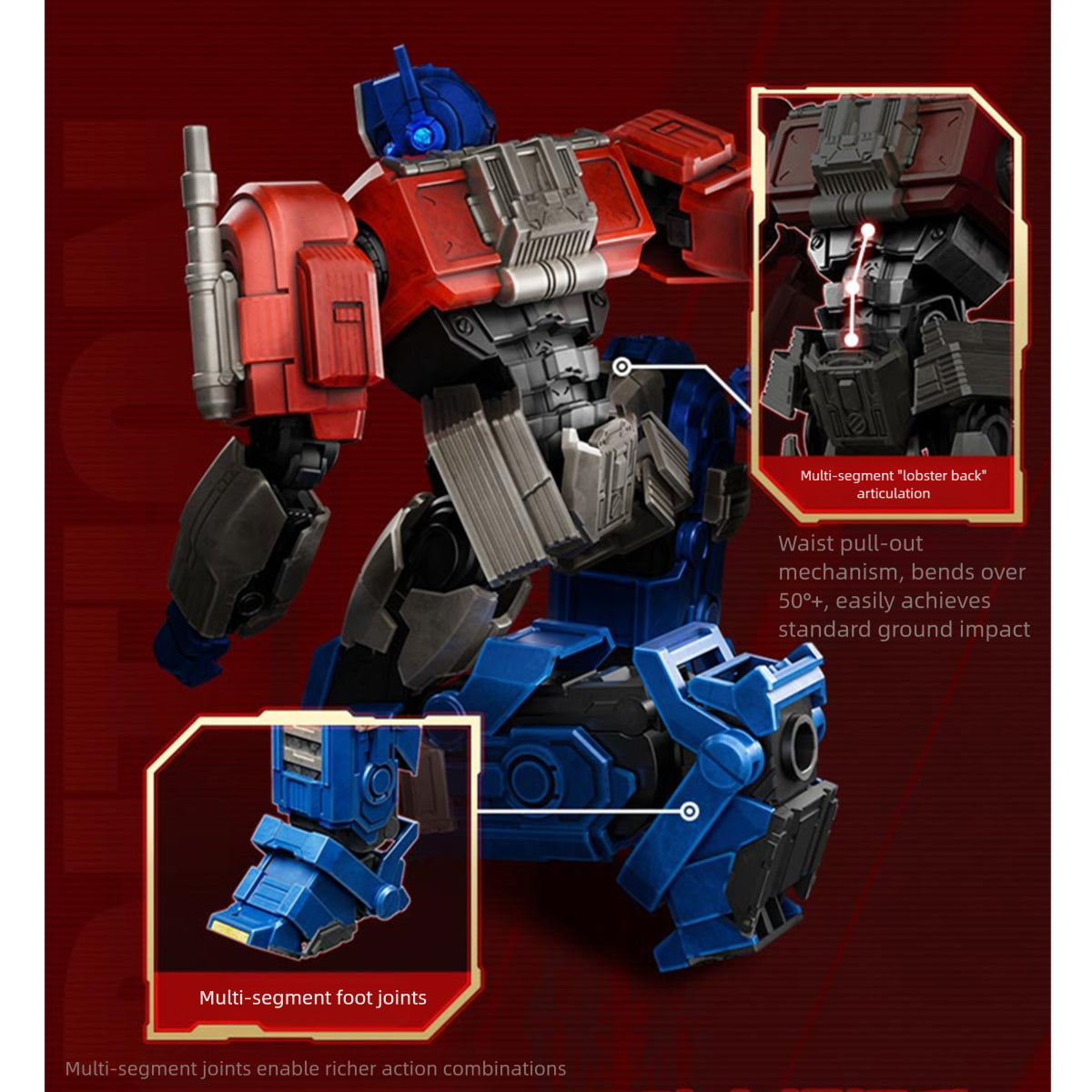 BLOKEES Transformers: ONE Action Legend Edition Optimus Prime Model Kit
