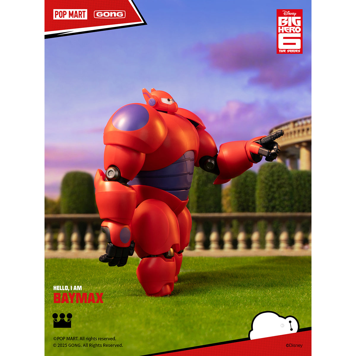 GONG Big Hero 6 Baymax Assembly Model Kits