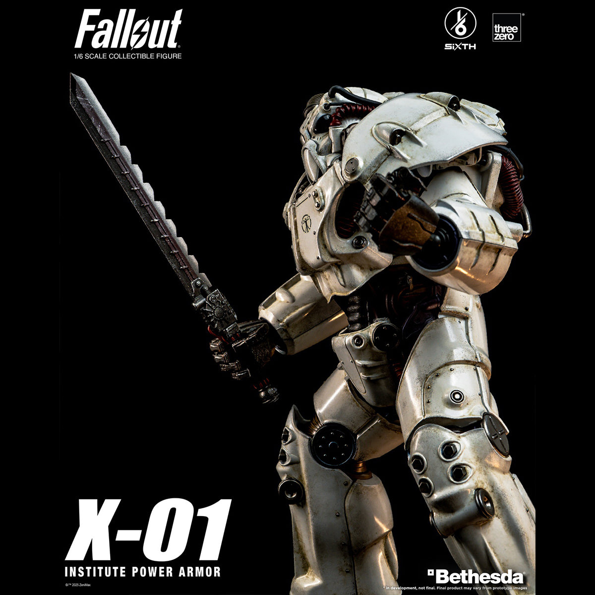 Threezero Fallout X-01 Power Armor 1/6 Scale Action Figure