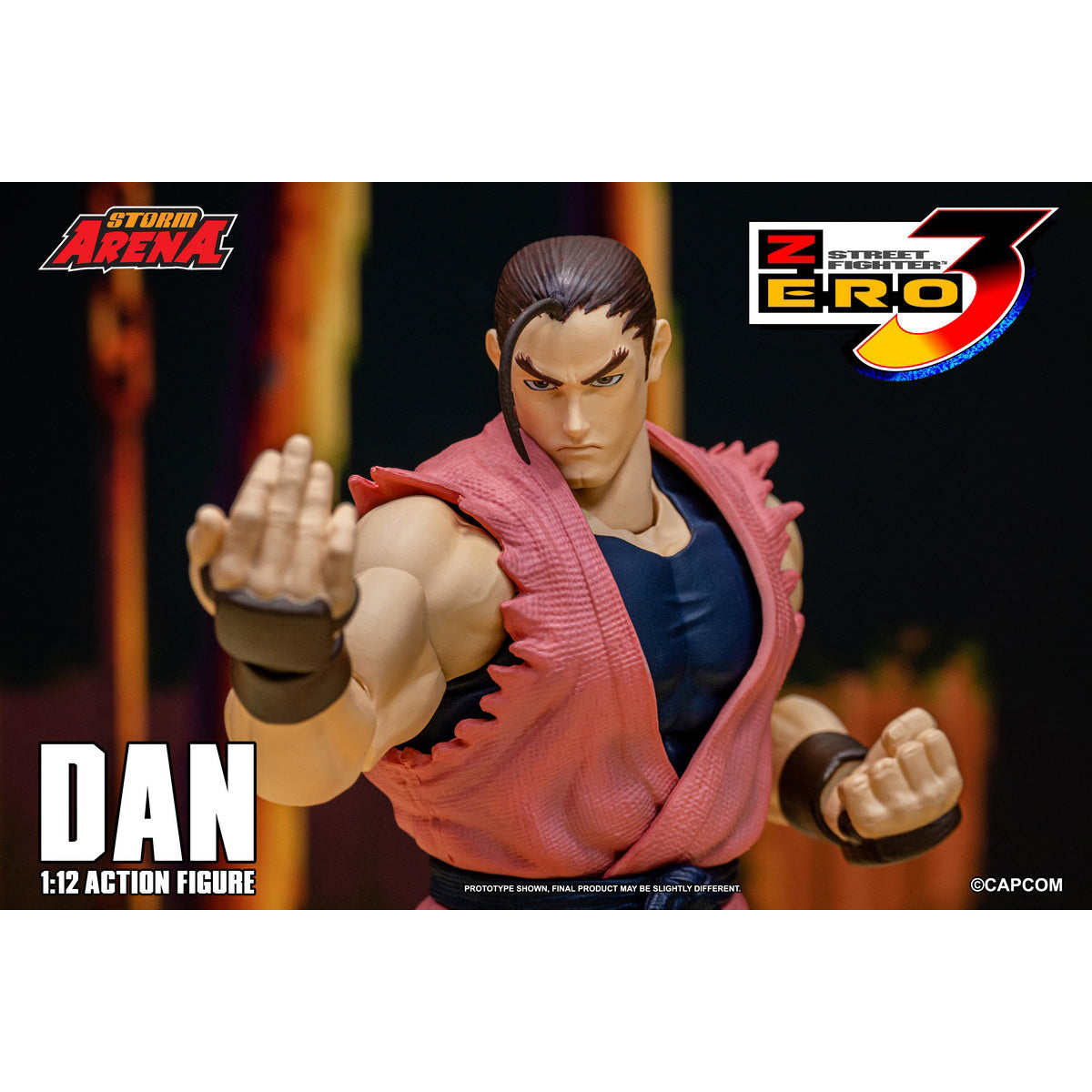 Storm Collectibles Street Fighter Zero 3: DAN 1/12 Scale Action Figure