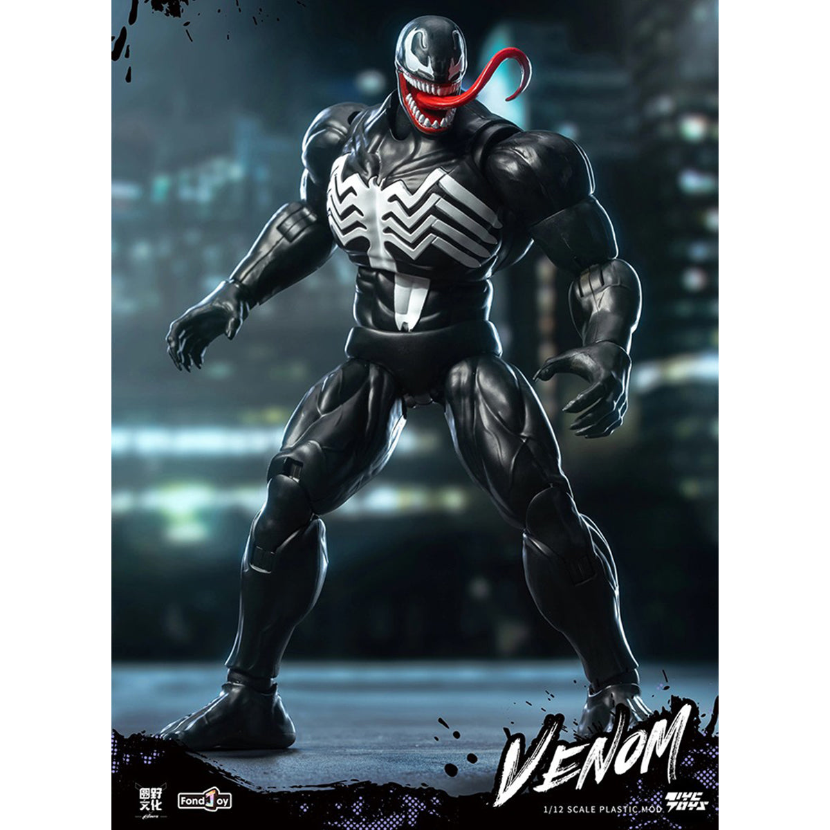 (Only Shipped to the US) Fondjoy Movie Series Venom 1/12 Scale Model Kit