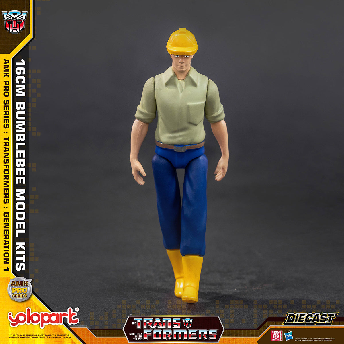 YOLOPARK AMK PRO Series Transformers G1 Bumblebee AMKPG1BB Pre-Assembled Model Kit