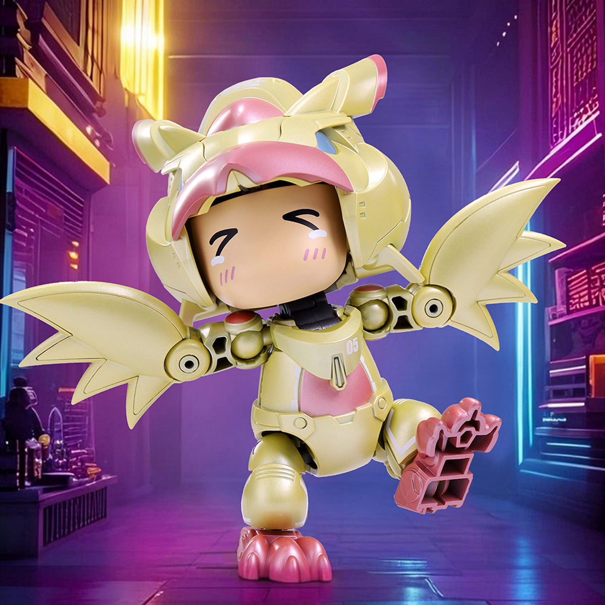 CANG TOYS, Trans Age Pocket Transformation 1st Edition Q-Version Pet Mecha, Blind Box Figure