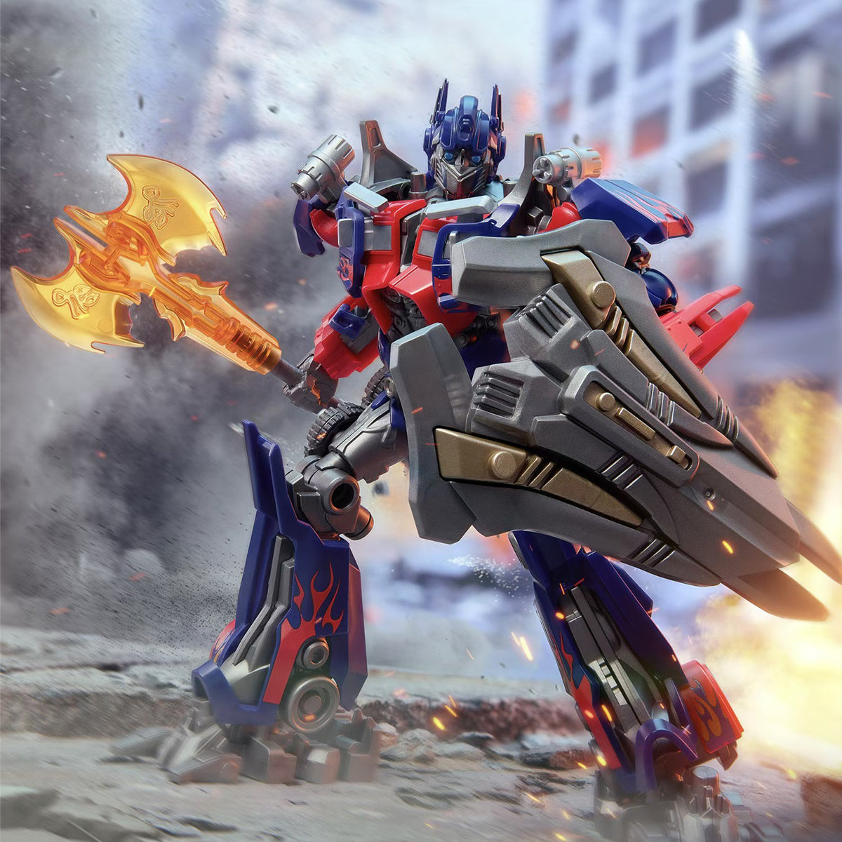 BLOKEES Classic Class Winged Optimus Prime Model Kit