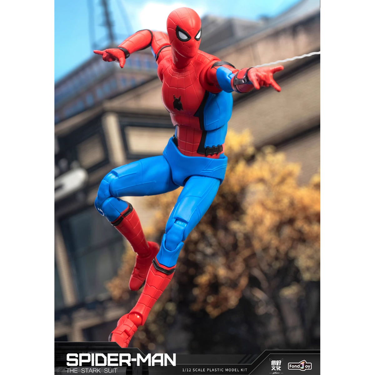 (Only Shipped to the US) Fondjoy Spider-Man Stark Suit 1/12 Scale Model Kit