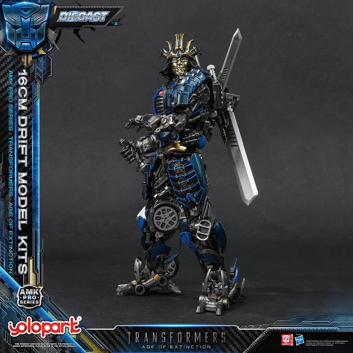 YOLOPARK AMK PRO Series Transformers Drift Die-Cast Assembly Model Kits