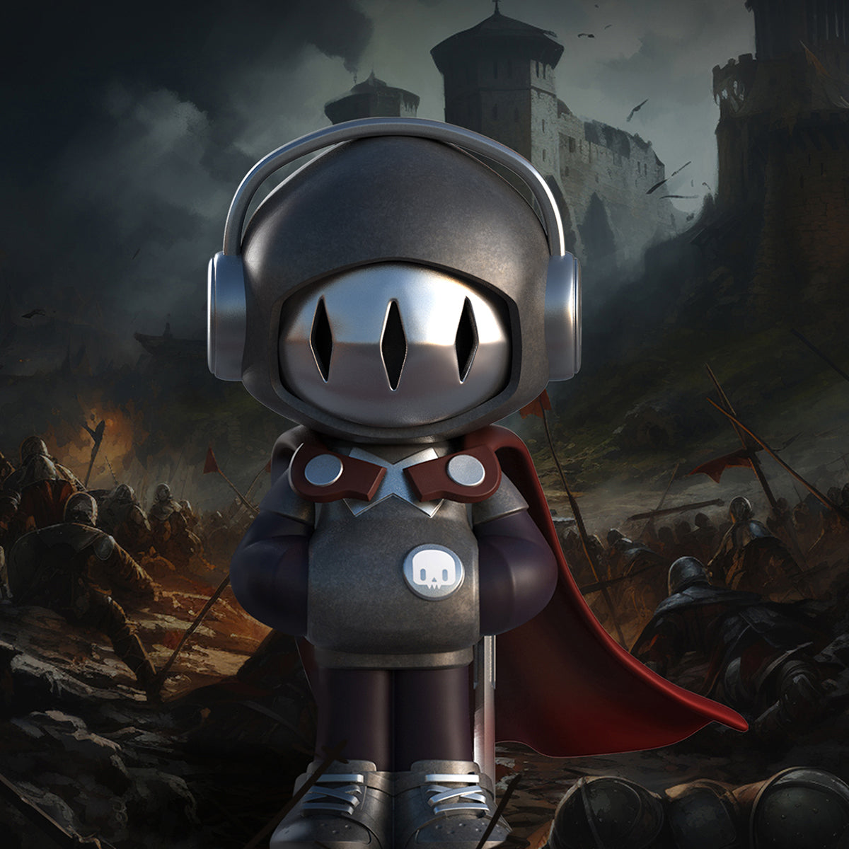 MR.BONE Mini 2 Generation Times Travel Series Blind Box Figure