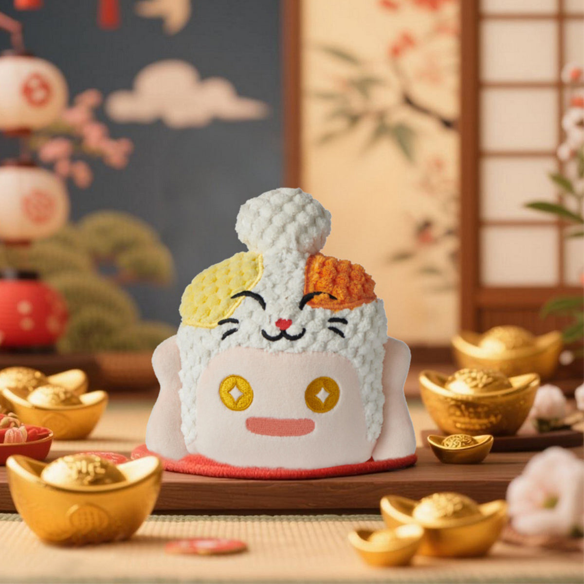 OFFART, OK Buddha Series Plush Keychain, Blind Box Figures