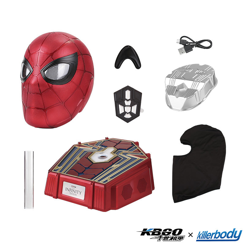 Killerbody, Wearable Helmet Iron Spider-Man, 1/1 Scale Collectible