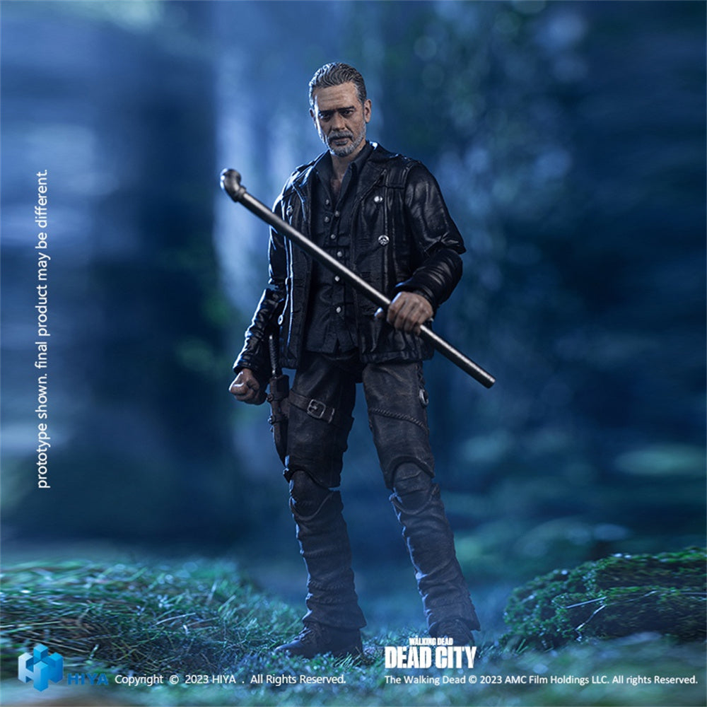 Figurine articulée HIYA Exquisite Mini Series Negan à l'échelle 1:18