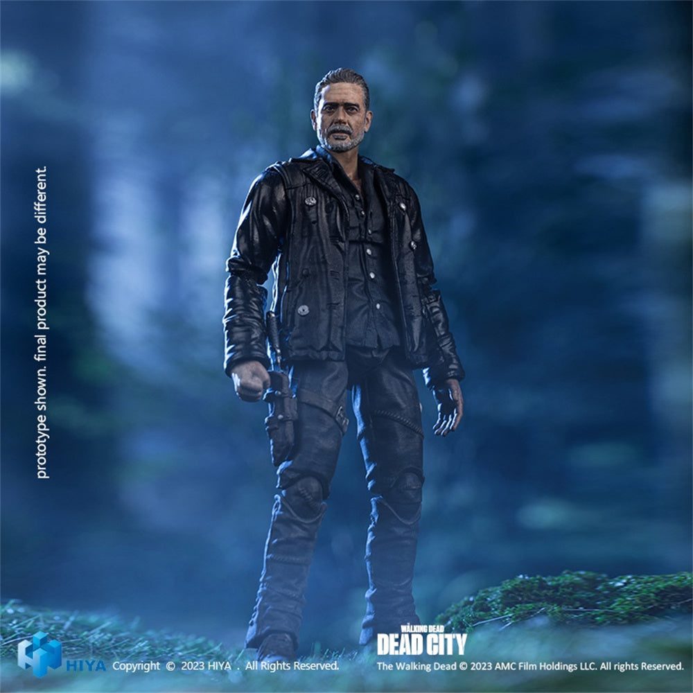 Figurine articulée HIYA Exquisite Mini Series Negan à l'échelle 1:18