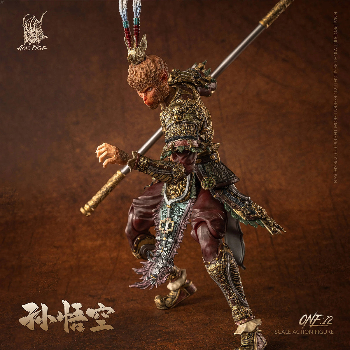 AceFigz, The Monkey King Sun Wukong, Action Figures