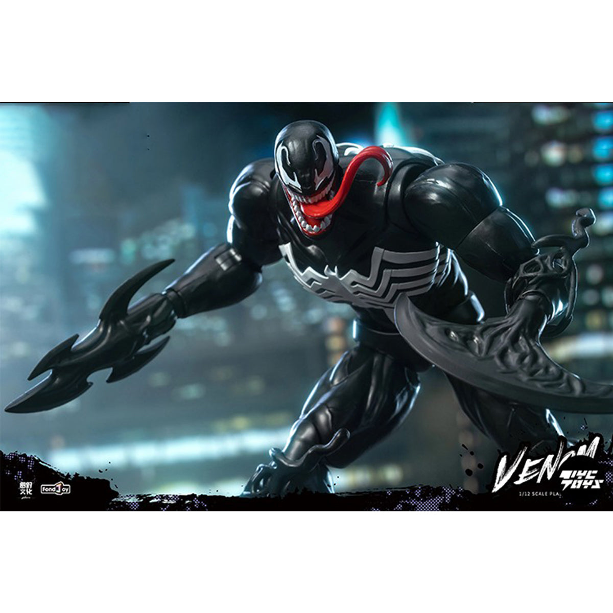(Only Shipped to the US) Fondjoy Movie Series Venom 1/12 Scale Model Kit