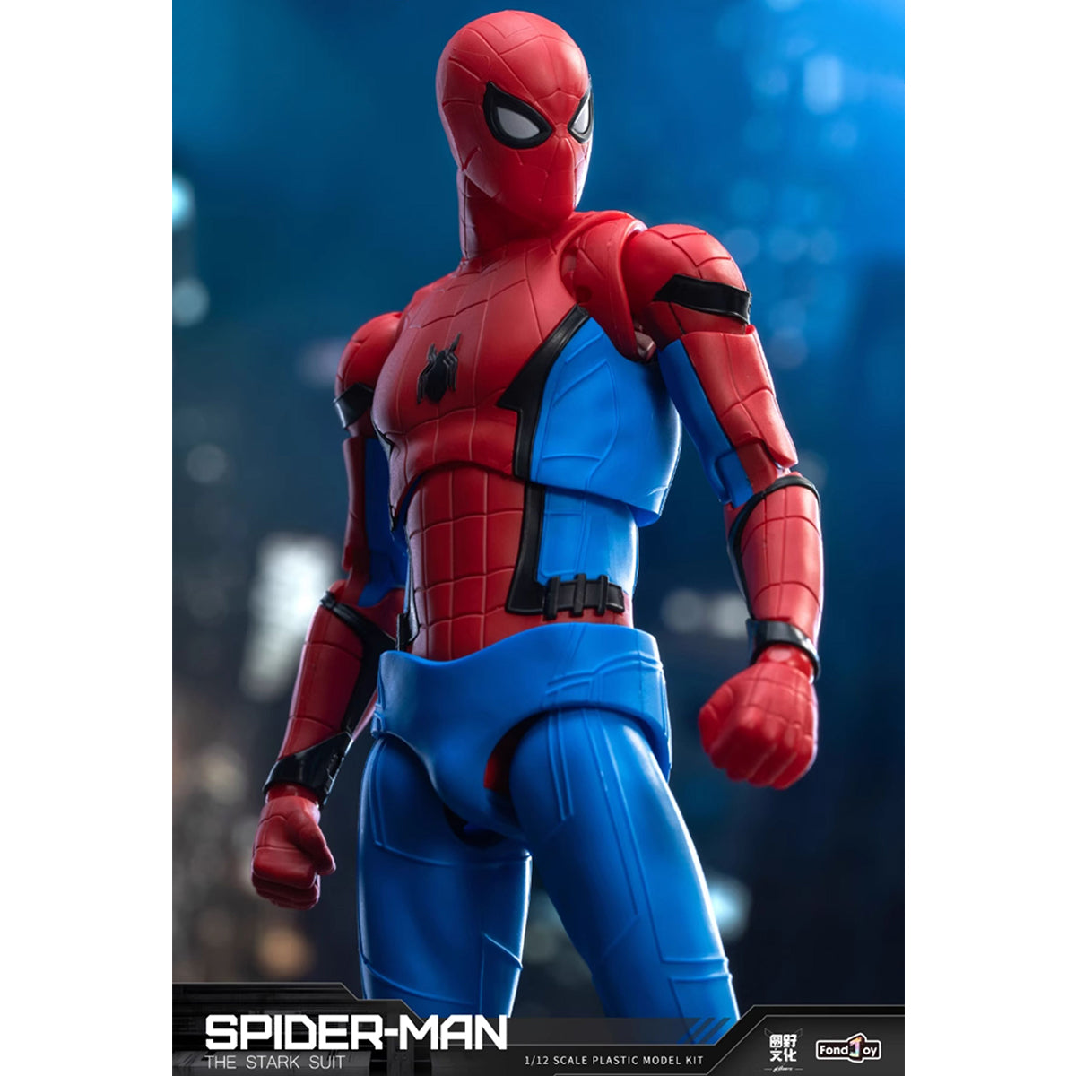 (Only Shipped to the US) Fondjoy Spider-Man Stark Suit 1/12 Scale Model Kit