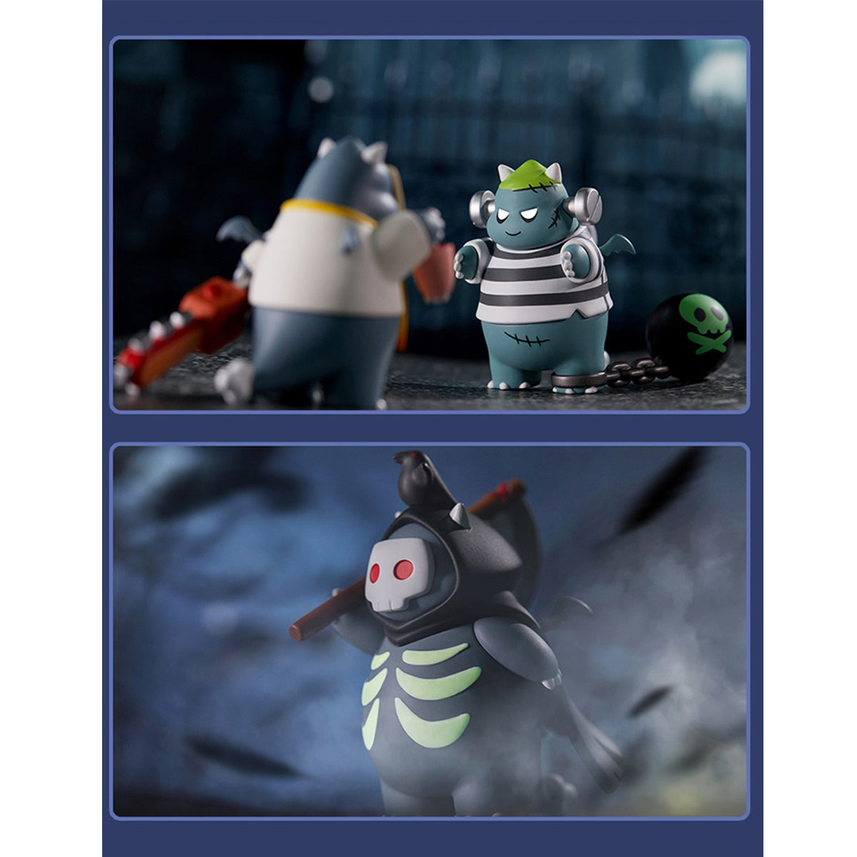 MR.BONE Fairytale Town Dirty Dragon Little Monster Theater Blind Box Figure