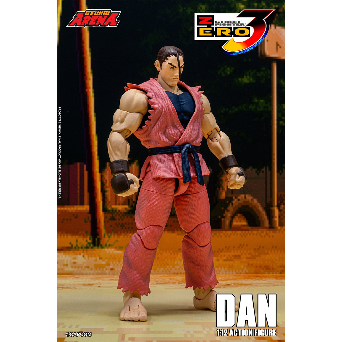 Storm Collectibles Street Fighter Zero 3: DAN 1/12 Scale Action Figure