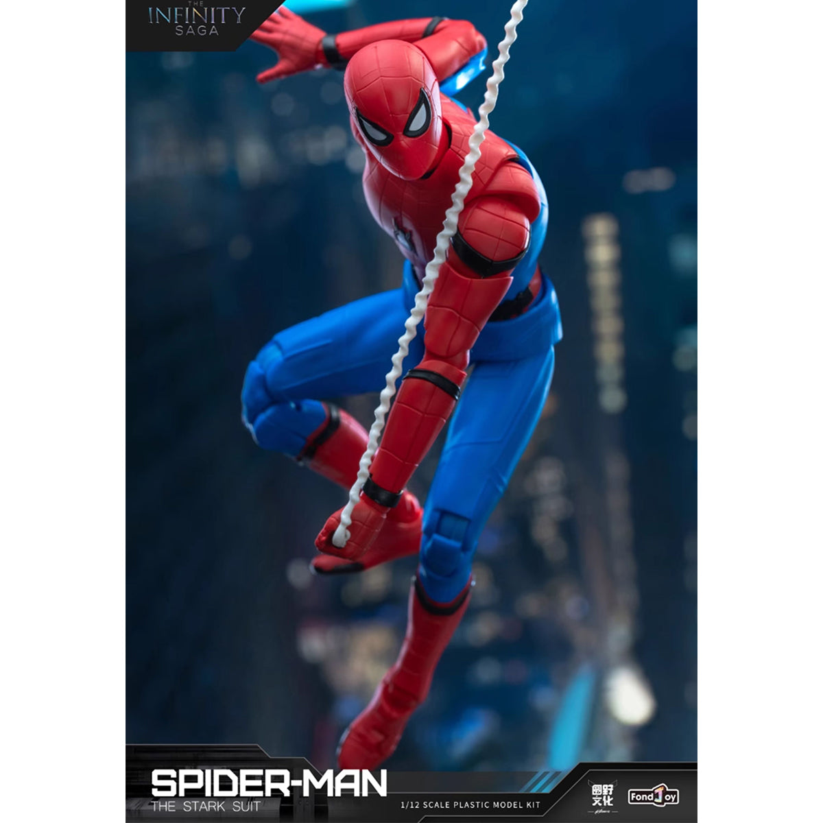 (Only Shipped to the US) Fondjoy Spider-Man Stark Suit 1/12 Scale Model Kit