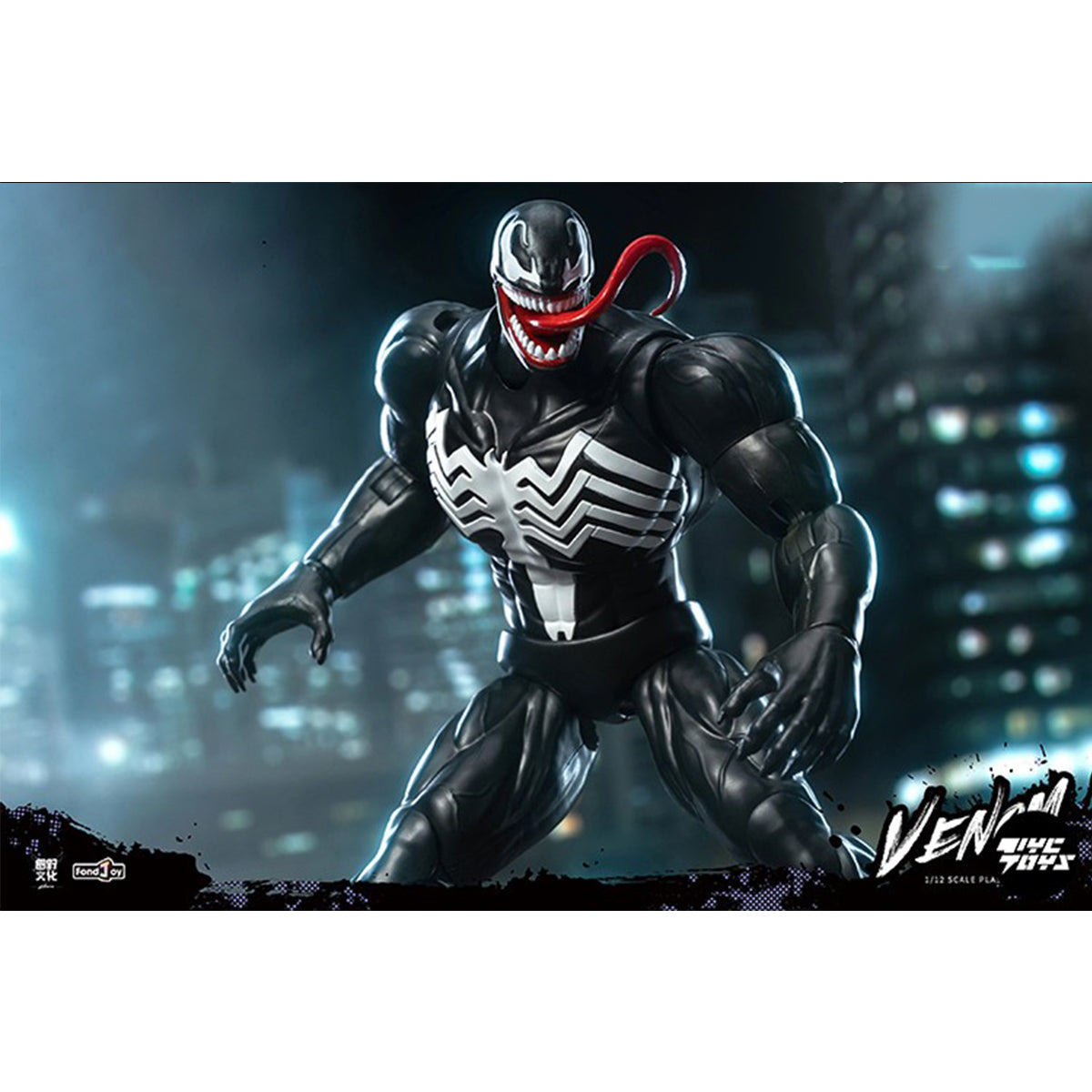 (Only Shipped to the US) Fondjoy Movie Series Venom 1/12 Scale Model Kit