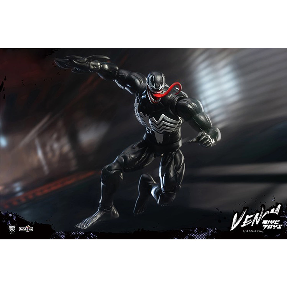 (Only Shipped to the US) Fondjoy Movie Series Venom 1/12 Scale Model Kit