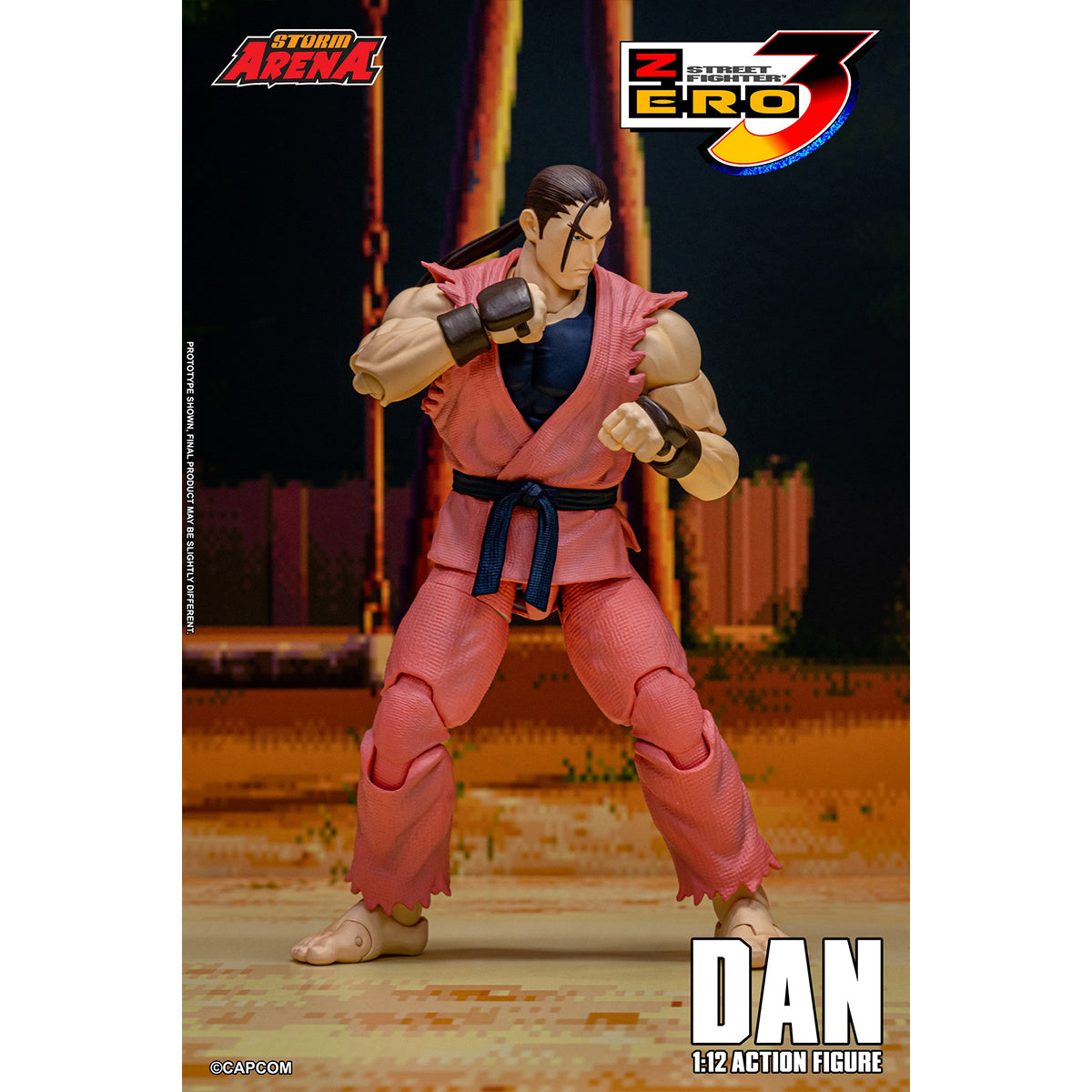 Storm Collectibles Street Fighter Zero 3: DAN 1/12 Scale Action Figure