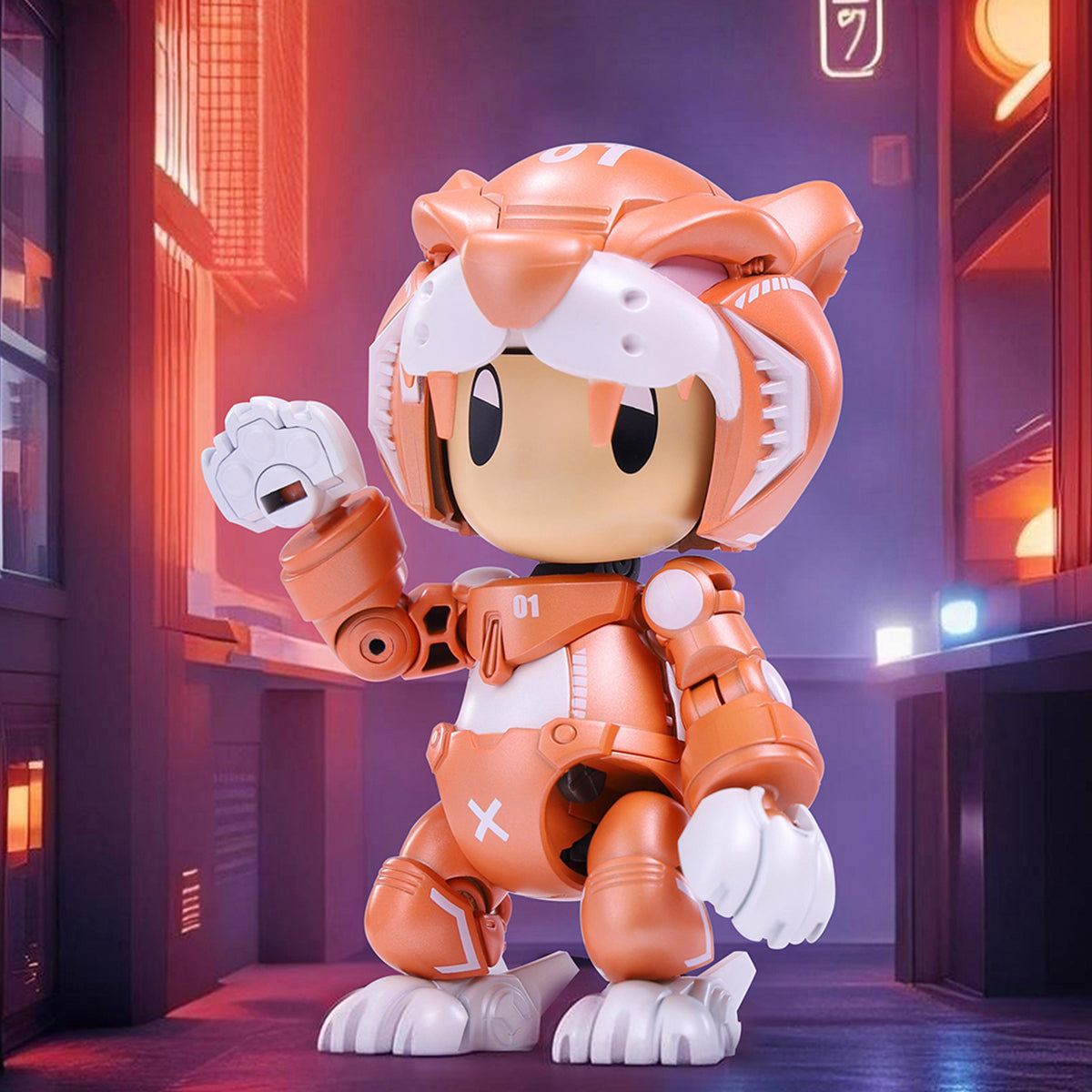 CANG TOYS, Trans Age Pocket Transformation 1st Edition Q-Version Pet Mecha, Blind Box Figure