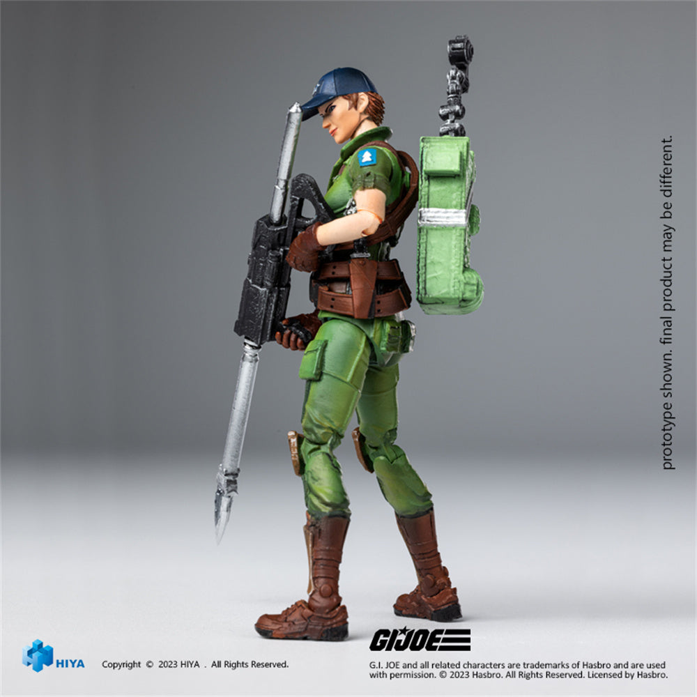Figurine de collection HIYA : GI Joe : Retaliation, Lady Jaye, figurine articulée